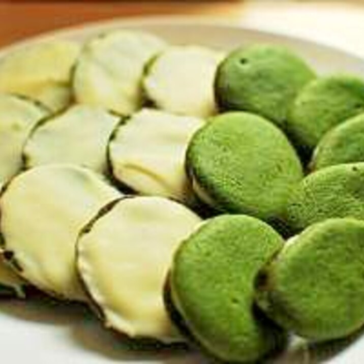 抹茶のラングドシャ レシピ 作り方 By Tmmmf Katze 楽天レシピ